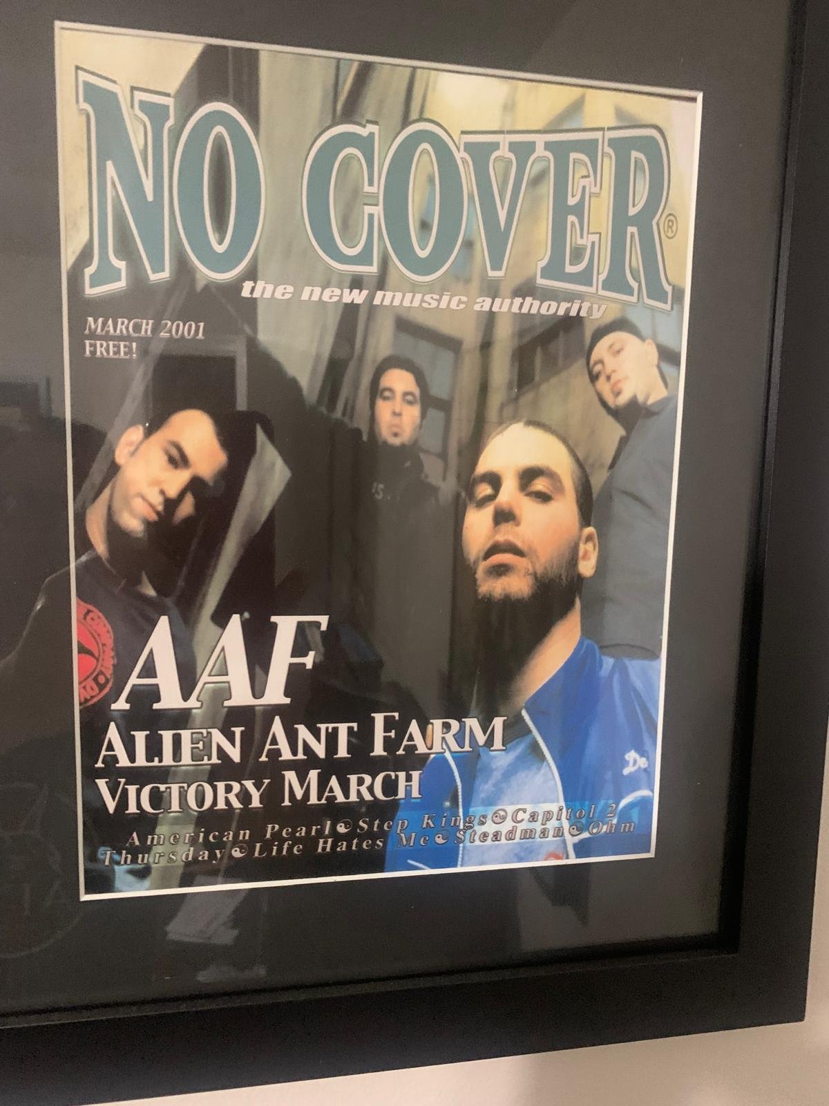 Alien Ant Farm's 1st magazine cover