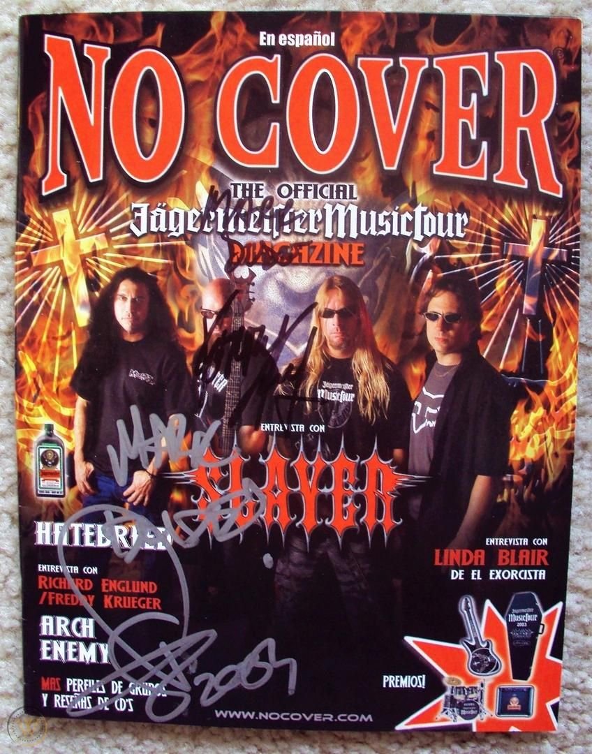 Jägermeister Music Tour · official No Cover guide cover